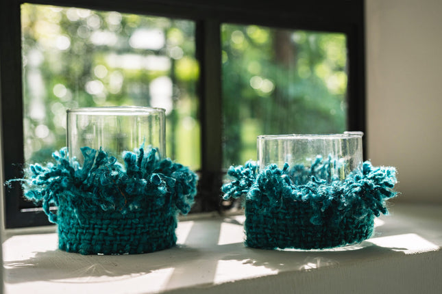 De Oh My Gee kandelaar - aqua - M