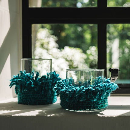 De Oh My Gee kandelaar - aqua - M