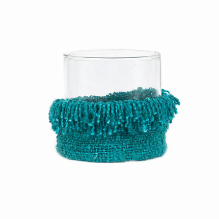 De Oh My Gee kaarsenhouder - aqua - XL