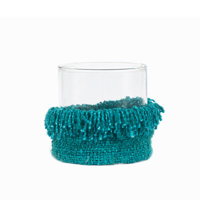De Oh My Gee kaarsenhouder - aqua - XL