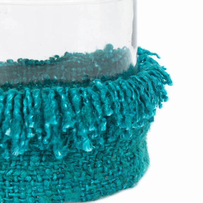 De Oh My Gee kaarsenhouder - aqua - XL