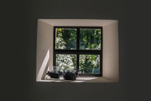 The Oh My Gee kandelaar - zwart fluweel - S