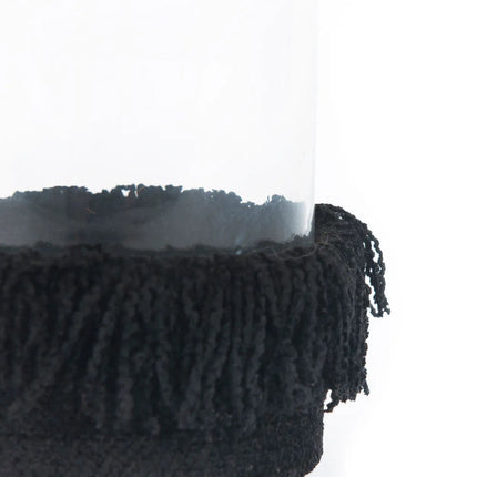 The Oh My Gee kandelaar - zwart fluweel - S