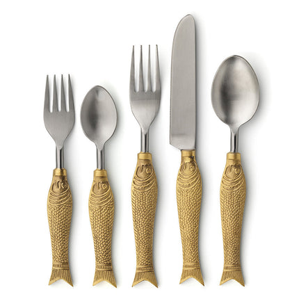 De visvormige vork - L