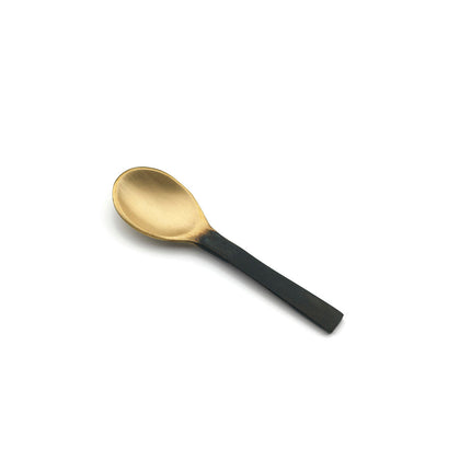 De mini-zoutschep - zwart goud - S