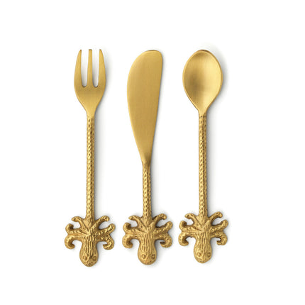De Octopusvork - Goud - S