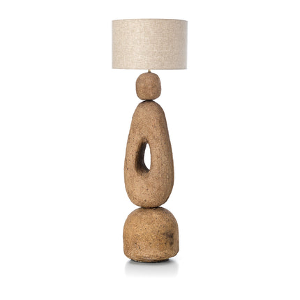De Lampatha Christie vloerlamp - modder - XL