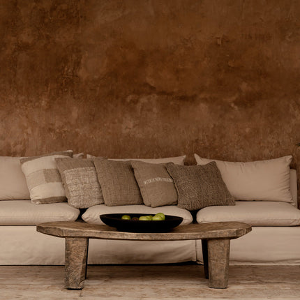 The Linen Edit Kussenhoes - Naturel