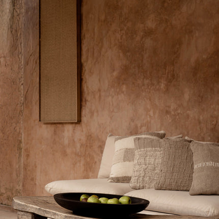 The Linen Edit Kussenhoes - Naturel