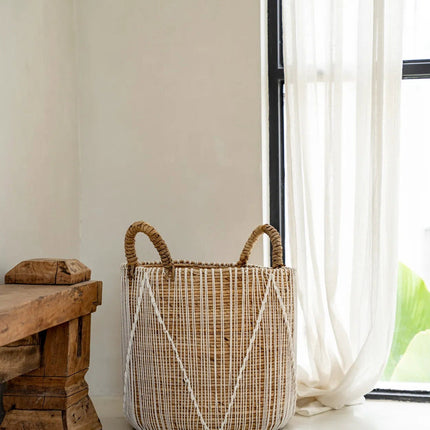 De rechtgestikte macramémand - L