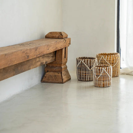 De Macra-mazing Mand - Natuurlijk Wit - L