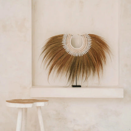 De organische bijzettafel - natuurwit