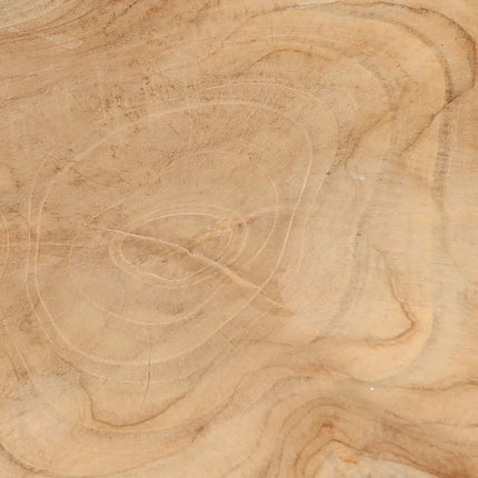 De organische bijzettafel - natuurwit