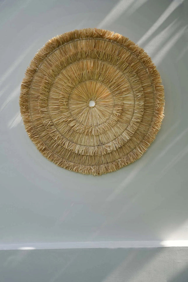 De Sehseh Wanddecoratie - Naturel - XL