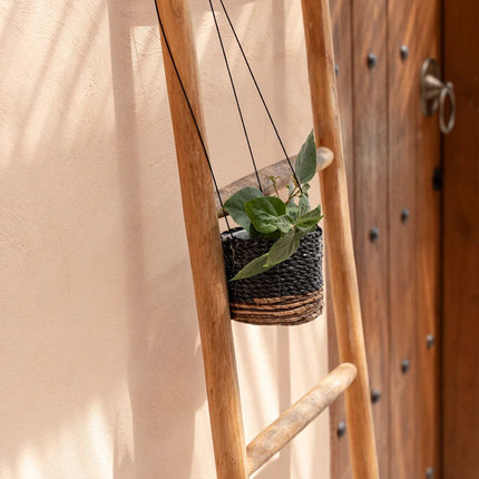 De Bananenplanthanger - Natuurlijk Zwart - S