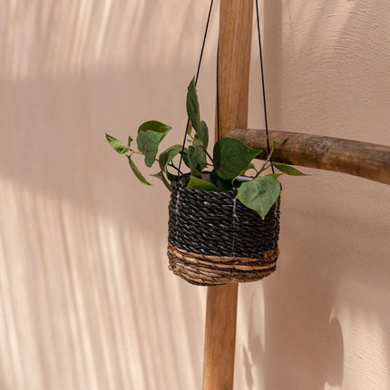 De Bananenplanthanger - Natuurlijk Zwart - S