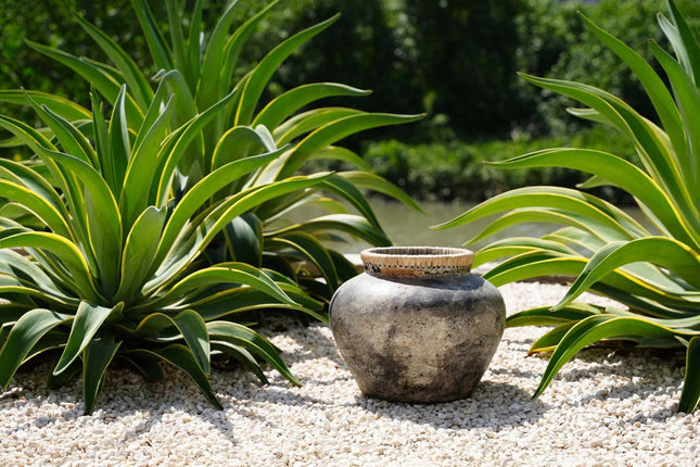 De Styly Vaas - Antiekgrijs - M