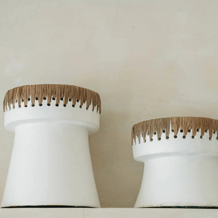 De Mooie Kandelaar - Wit Naturel - M