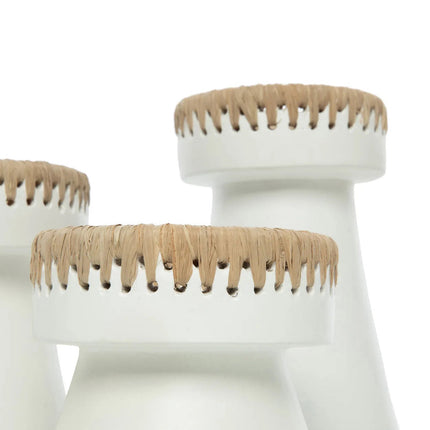 De Mooie Kandelaar - Wit Naturel - M