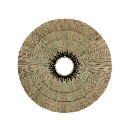 De Mengdong wanddecoratie - natuurlijk zwart