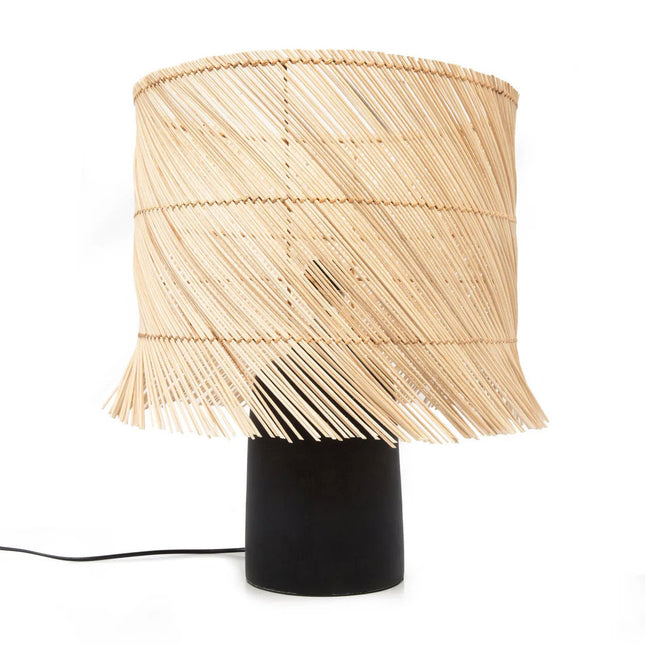 Rotan tafellampenkap - naturel