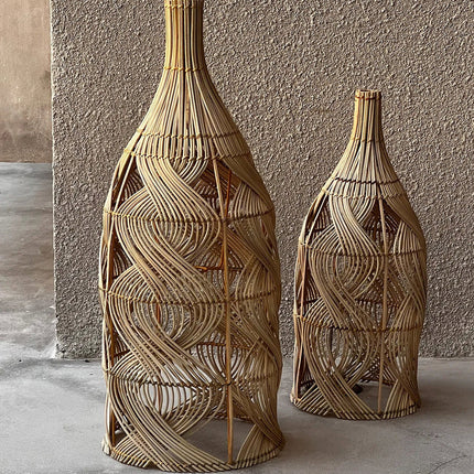 De hanglamp Garaffa - Naturel - L