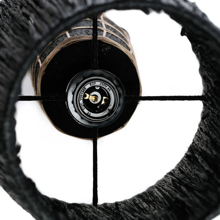 De Naxos tafellamp - zwart/naturel