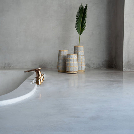De Cutie Vaas - Beton naturel - L