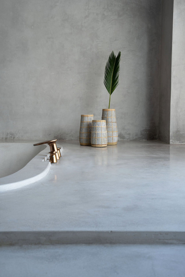 De Cutie Vaas - Beton naturel - L