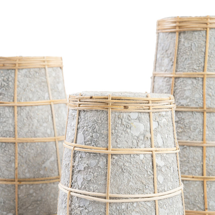 De Cutie Vaas - Beton naturel - L