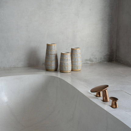 De Cutie Vaas - Beton Naturel - S