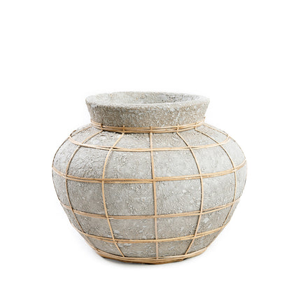 De Belly-vaas - Beton naturel - S