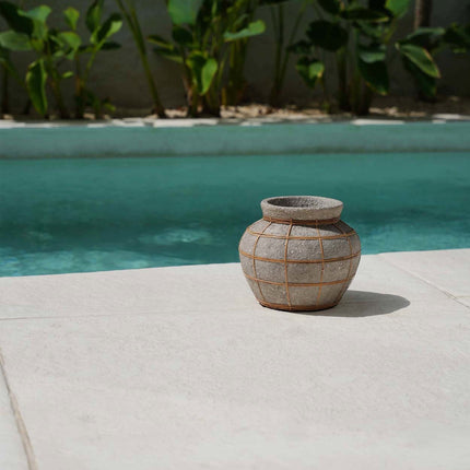 De Belly-vaas - Beton naturel - S