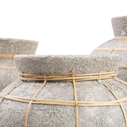 De Belly-vaas - Beton naturel - S