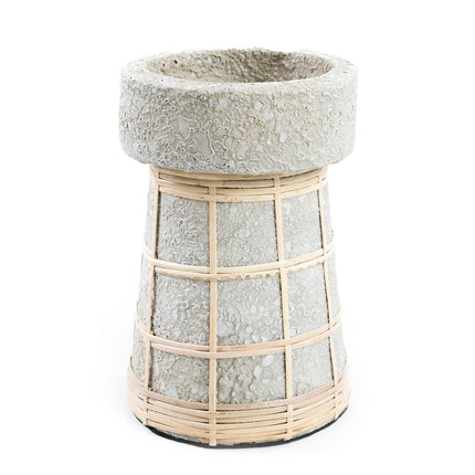 De Serene kandelaar - Beton naturel - L
