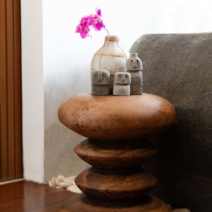 De Whoopy Vaas - Beton Naturel - S