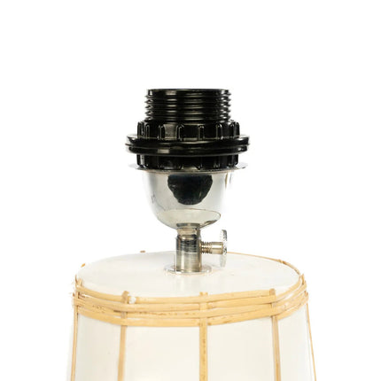 De Molokai tafellamp - wit/naturel