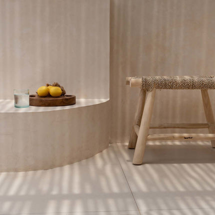 De Porto zeegraskruk - Naturel - M