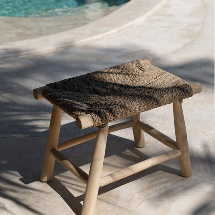 De Porto zeegraskruk - Naturel - M