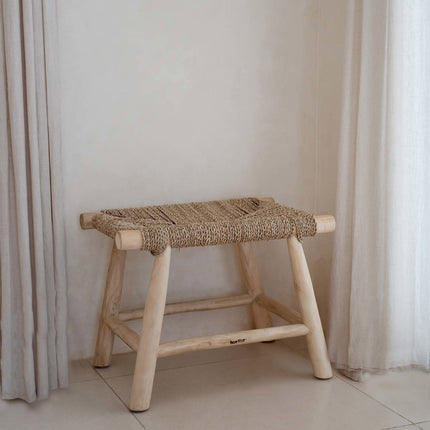 De Porto zeegraskruk - Naturel - M