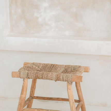 De Porto zeegraskruk - Naturel - M