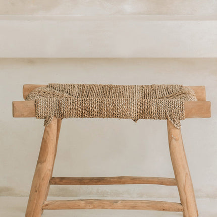 De Porto zeegraskruk - Naturel - M