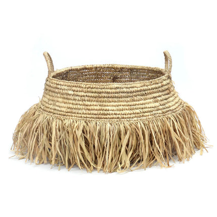 De Raffia Deluxe-manden - Naturel - Groot