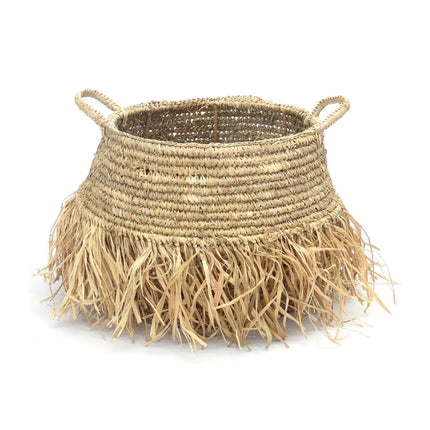 De Raffia Deluxe-manden - Naturel - Medium