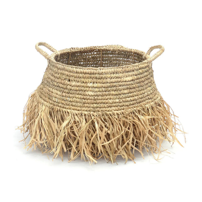 De Raffia Deluxe-manden - Naturel - Medium
