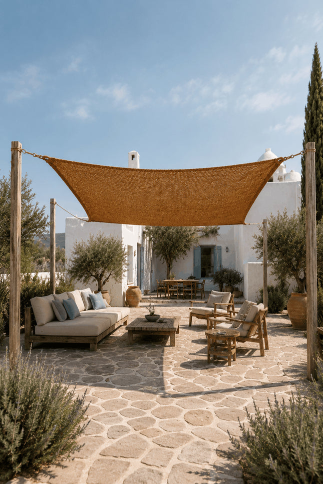 De Coco Shade Rechthoekig - Naturel - 500x300
