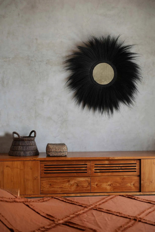 De Simba-spiegel - zwart - L