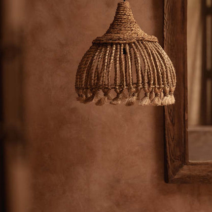 De Abaca Kwastjeshanger - Naturel - S