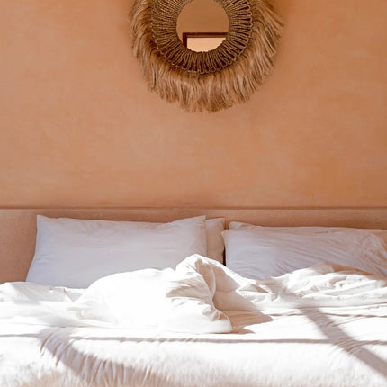 De Abaca Solomon Spiegel - Naturel