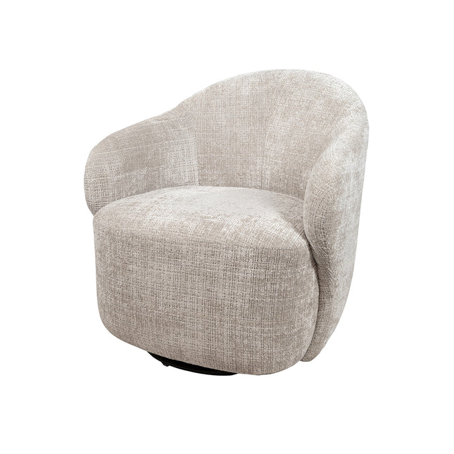 Jimi draaifauteuil 360 - Cremona - Taupe 04